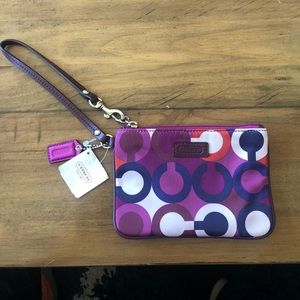 Coach wristlet